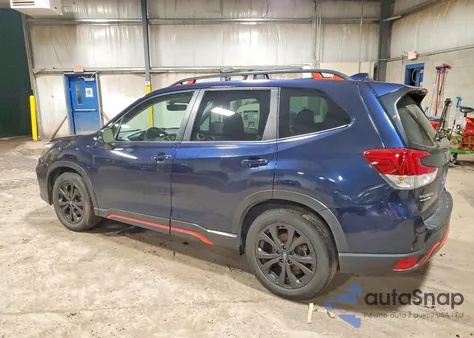 2021 Subaru Forester Sport from USA, damaged, VIN JF2SKARC6MH452002